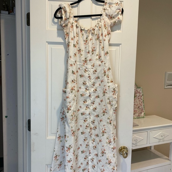 Reformation Bogota Dress in Geraldine - Picture 2 of 7